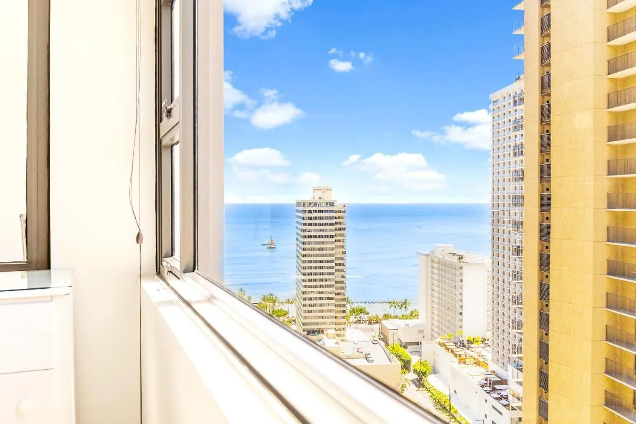 Апартаменты Cozy 1Br Ocean View Condo, Near Beach With Parking Гонолулу США