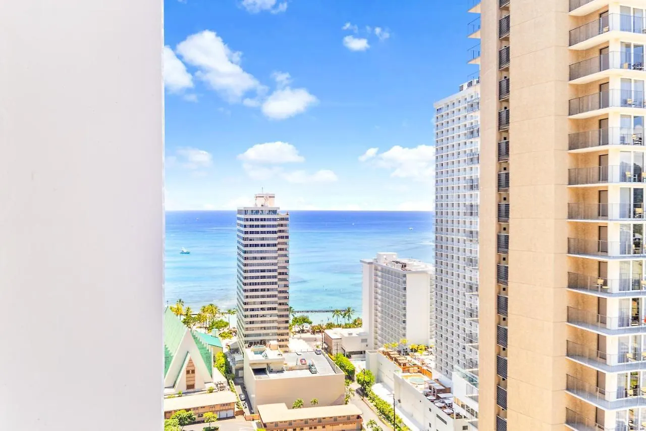 Cozy 1Br Ocean View Condo, Near Beach With Parking Гонолулу